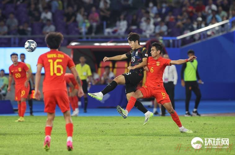 开云体育链接：中国男足亚运队0:2韩国队 无缘四强